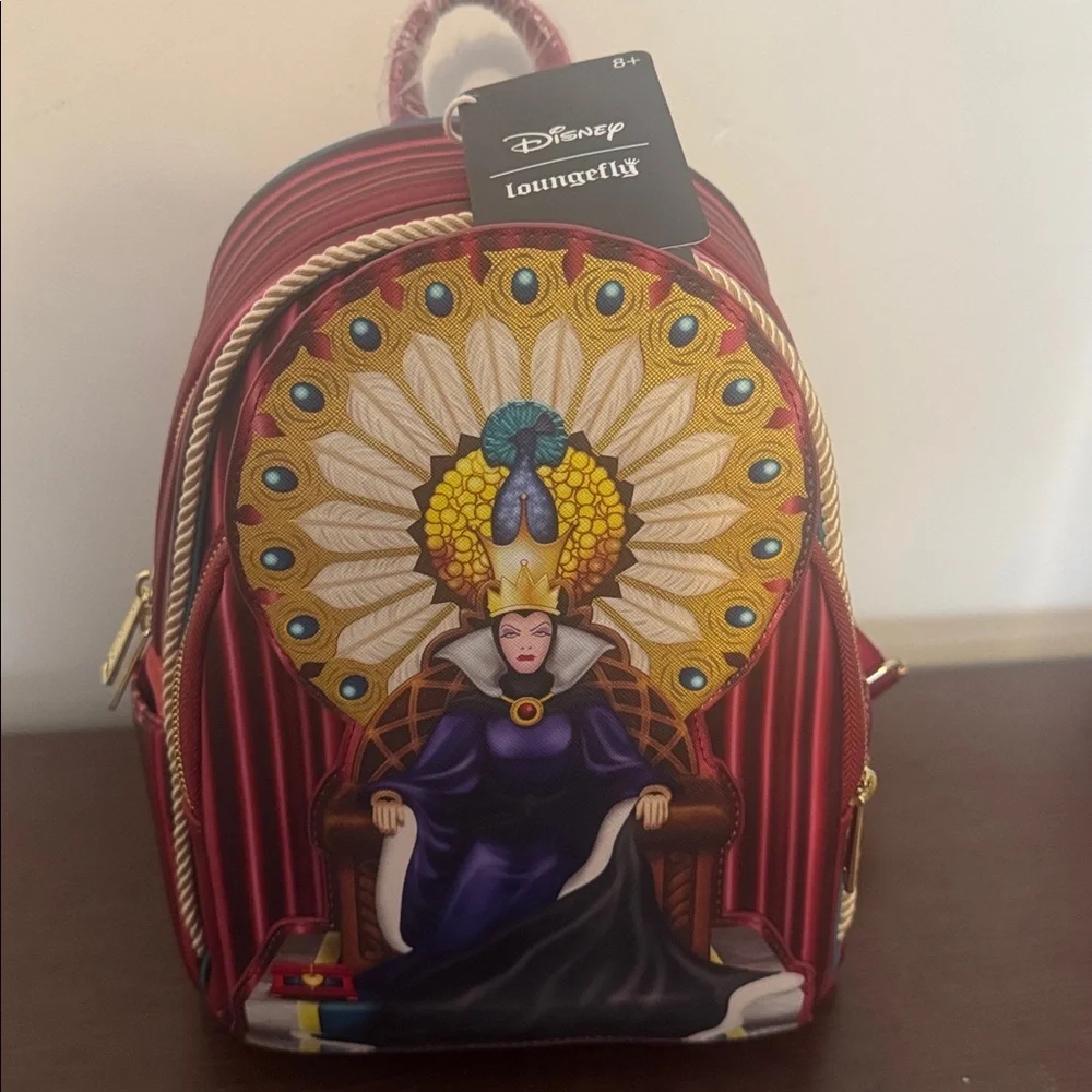 Loungefly Disney Snow White Evil Queen Throne backpack - Picture 1 of 7